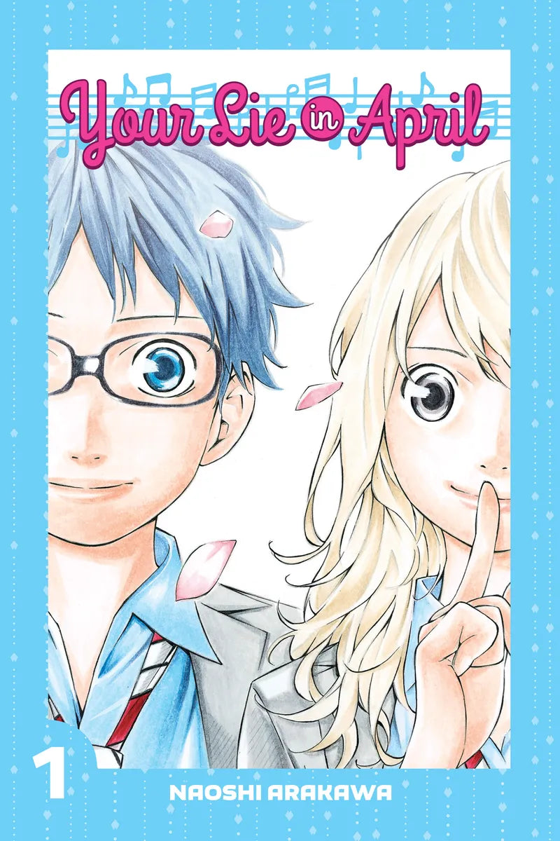 Your Lie In April 1 — manga cover
