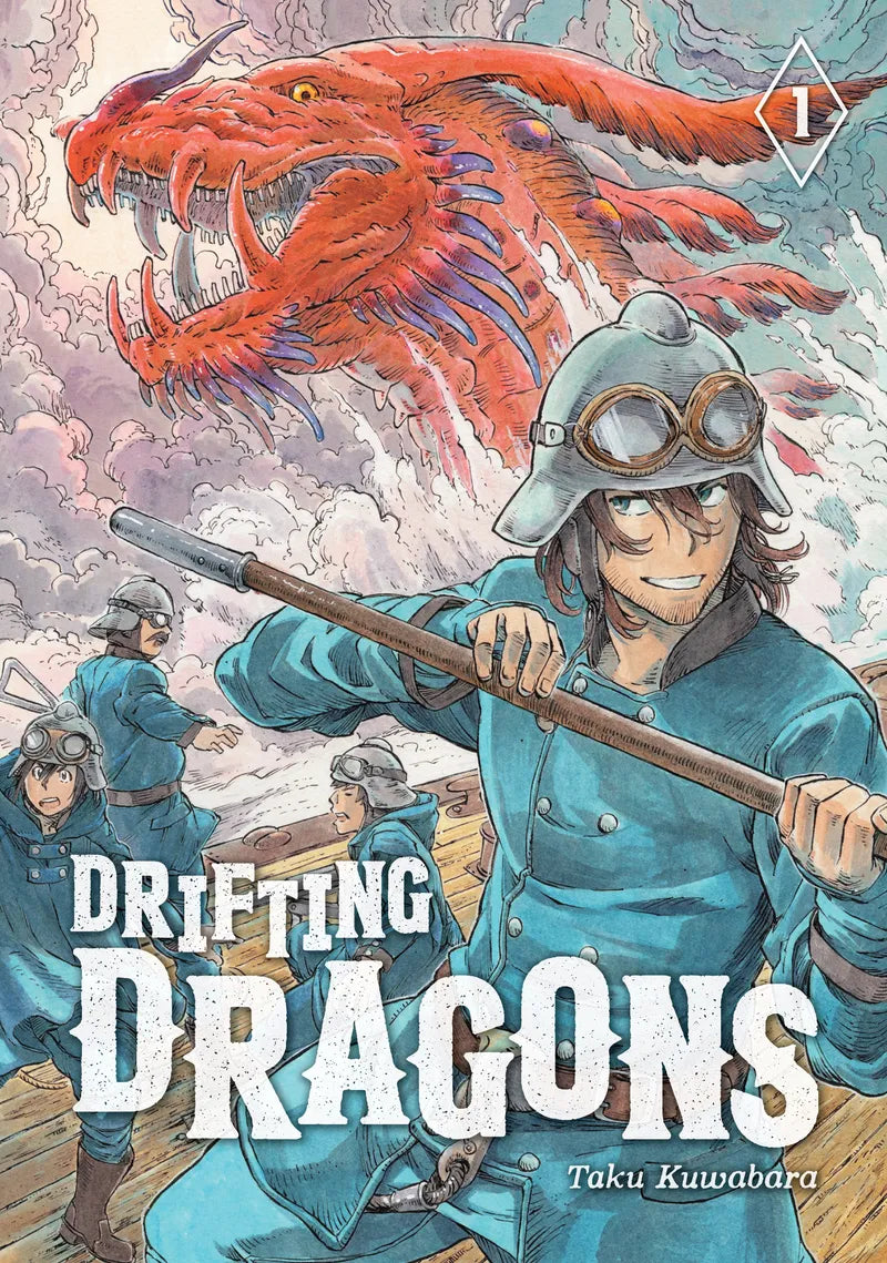 Drifting Dragons 1 — manga cover