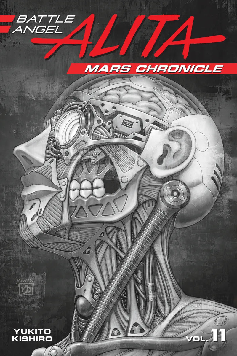 Battle Angel Alita: Mars Chronicle 11 — manga cover