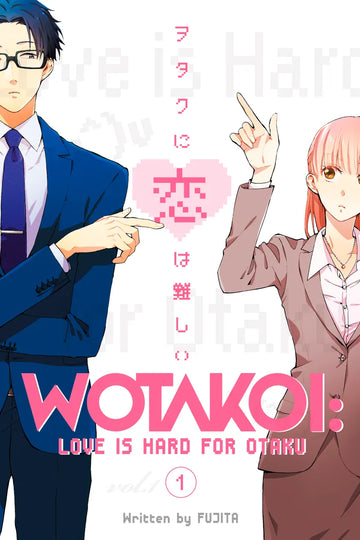 Wotakoi: Love Is Hard for Otaku 1 — manga cover