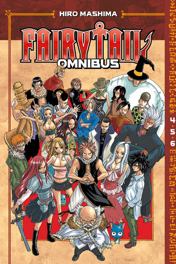 Fairy Tail Omnibus 2 (Vol. 4-6) — manga cover