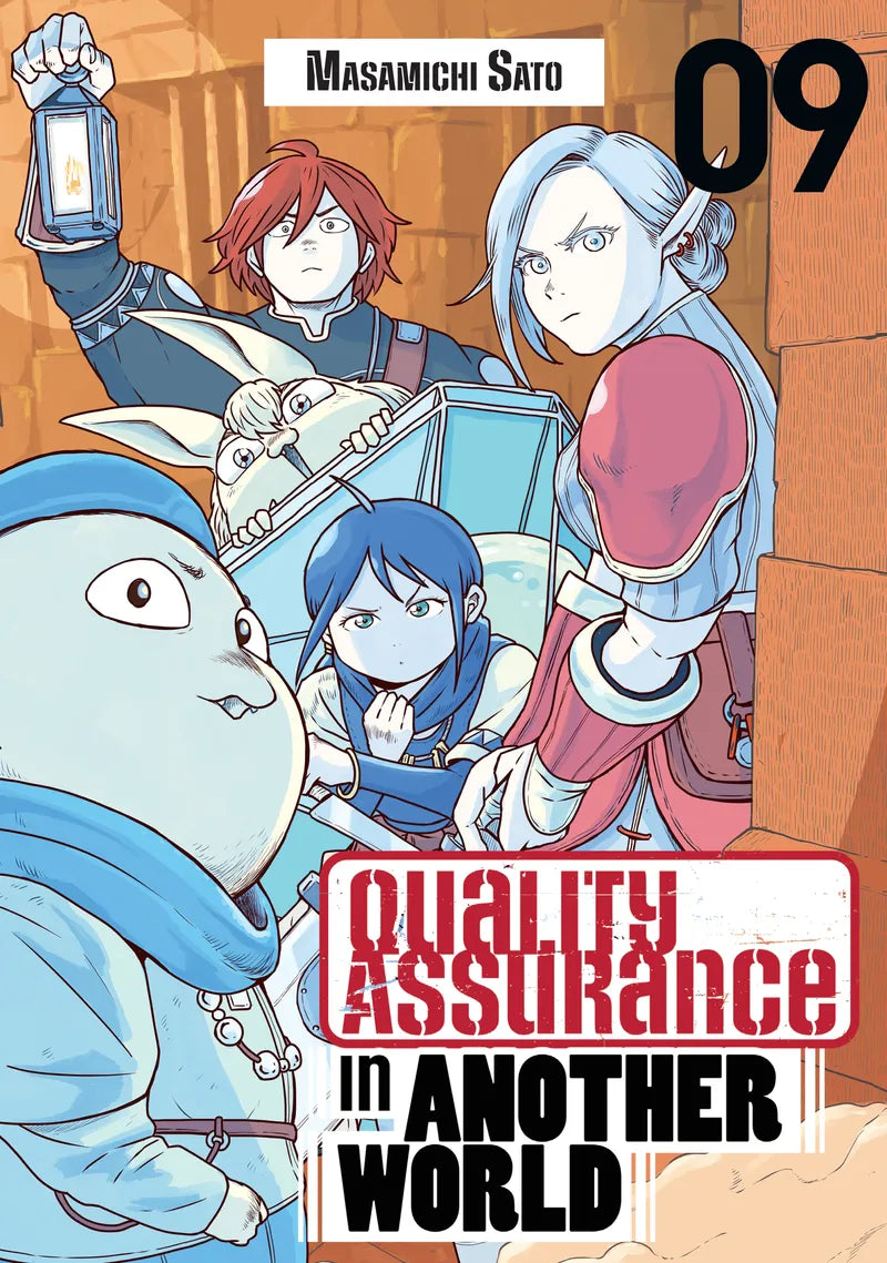 Quality Assurance in Another World 9 — manga cover
