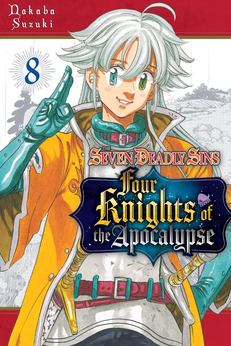 The Seven Deadly Sins: Four Knights of the Apocalypse 8 — manga cover