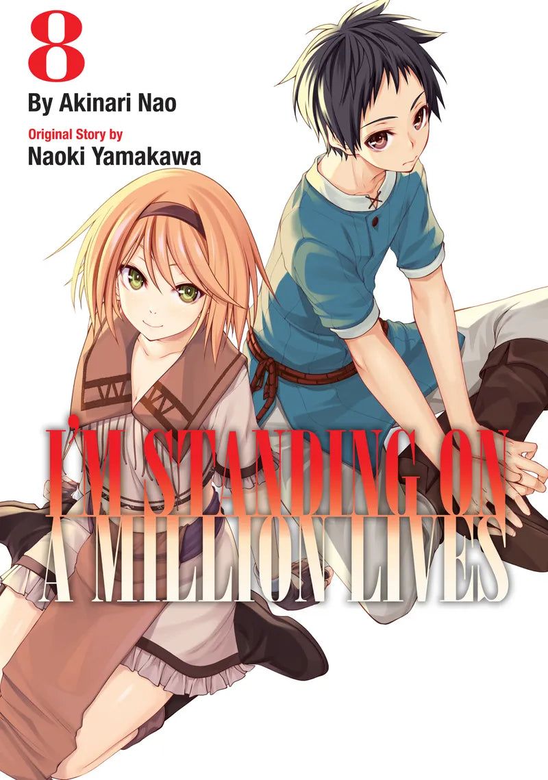 I'm Standing on a Million Lives 8 — manga cover