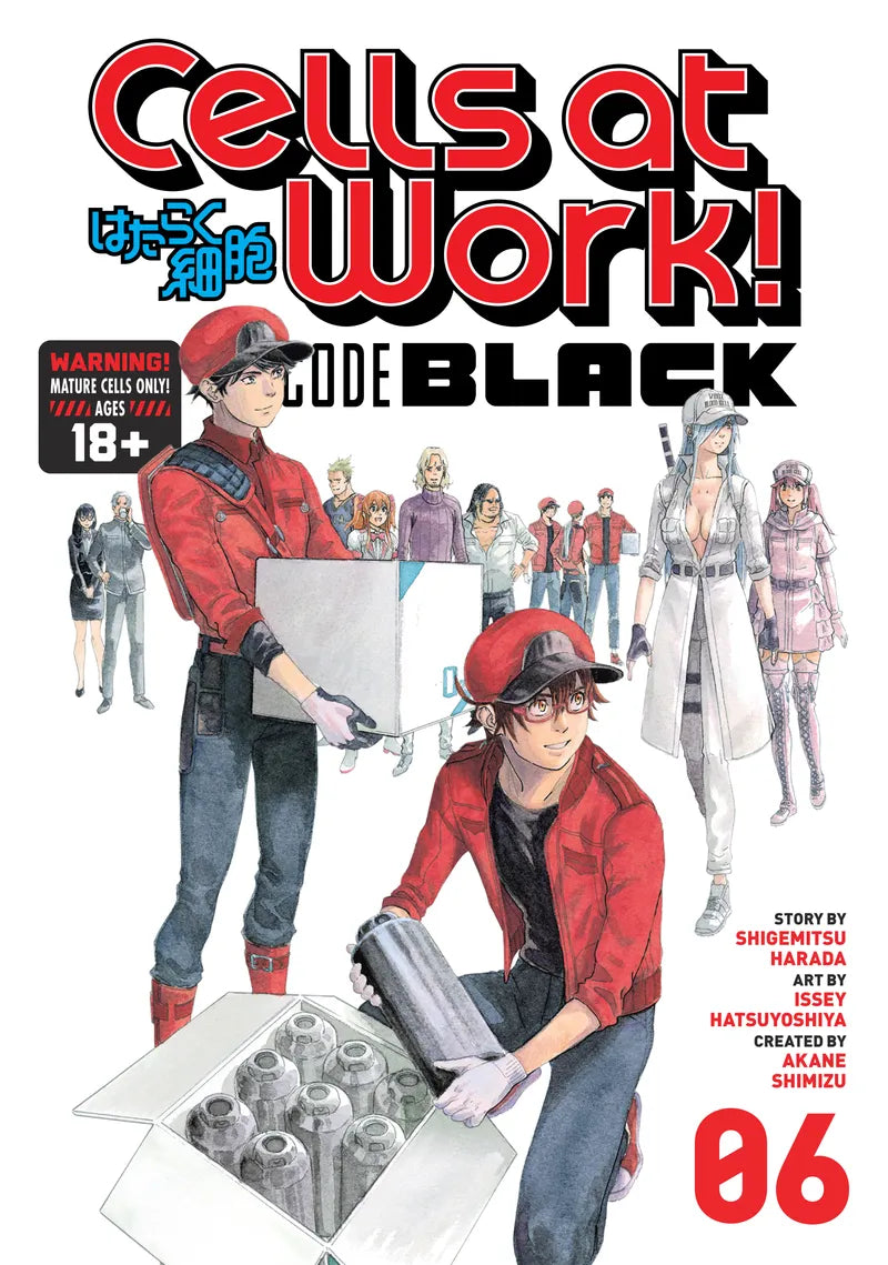 Cells at Work! CODE BLACK 6 — manga cover