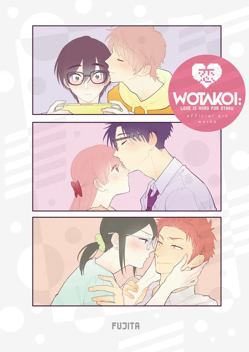Wotakoi: Love Is Hard for Otaku Official Art Works (English) — manga cover