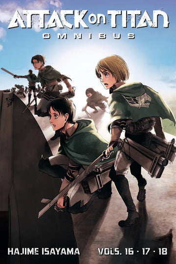 Attack on Titan Omnibus 6 (Vol. 16-18) — manga cover