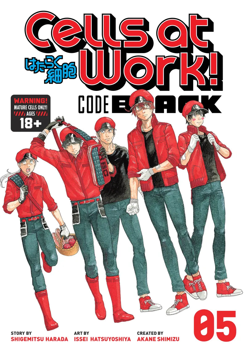 Cells at Work! CODE BLACK 5 — manga cover