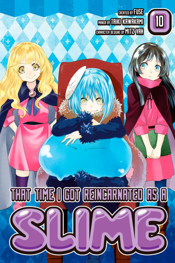 That Time I Got Reincarnated as a Slime 10 — manga cover