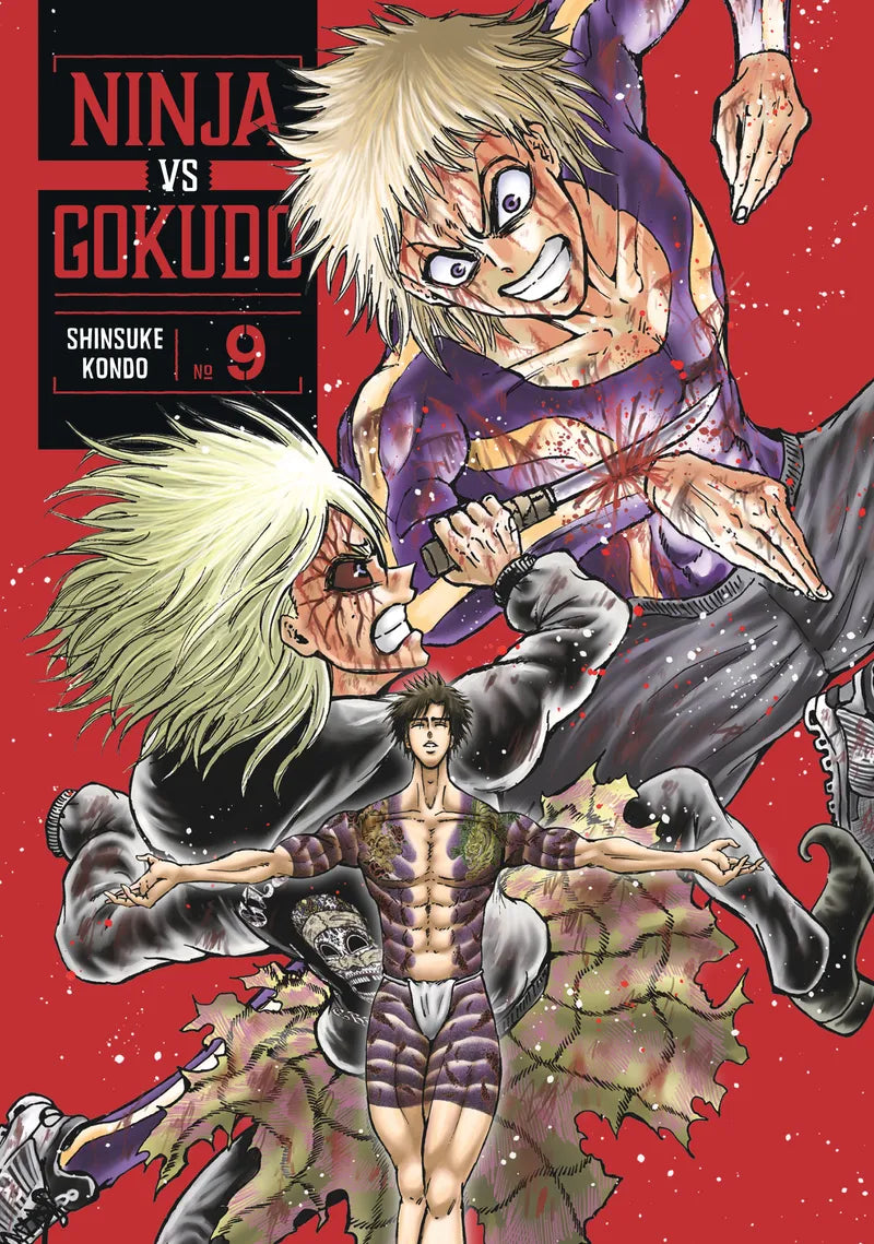 Ninja Vs. Gokudo 9 — manga cover