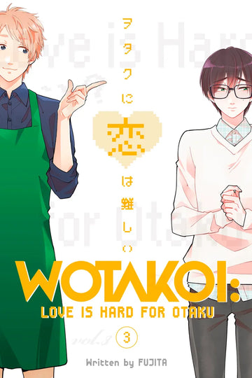 Wotakoi: Love Is Hard for Otaku 3 — manga cover