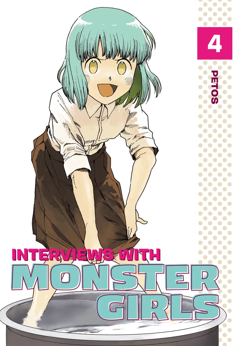 Interviews with Monster Girls 4 — manga cover