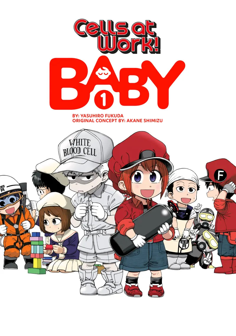 Cells at Work! Baby 1 — manga cover