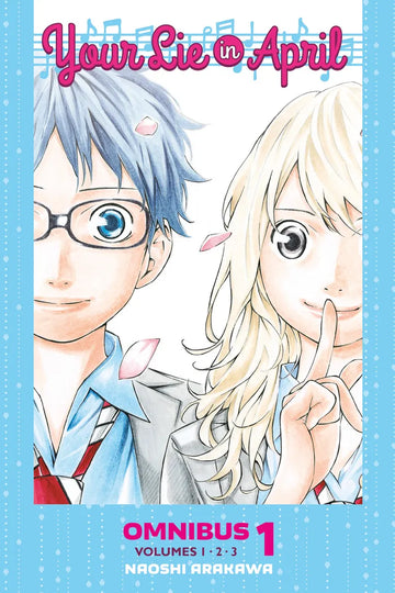 Your Lie in April Omnibus 1 (Vol. 1-3) — manga cover
