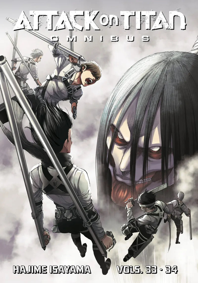 Attack on Titan Omnibus 12 (Vol. 33-34) — manga cover