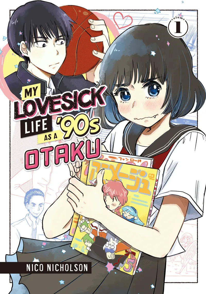 My Lovesick Life as a '90s Otaku 1 — manga cover