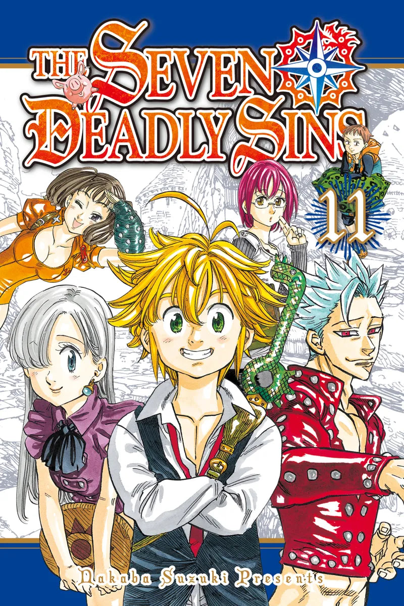 The Seven Deadly Sins 11 — manga cover