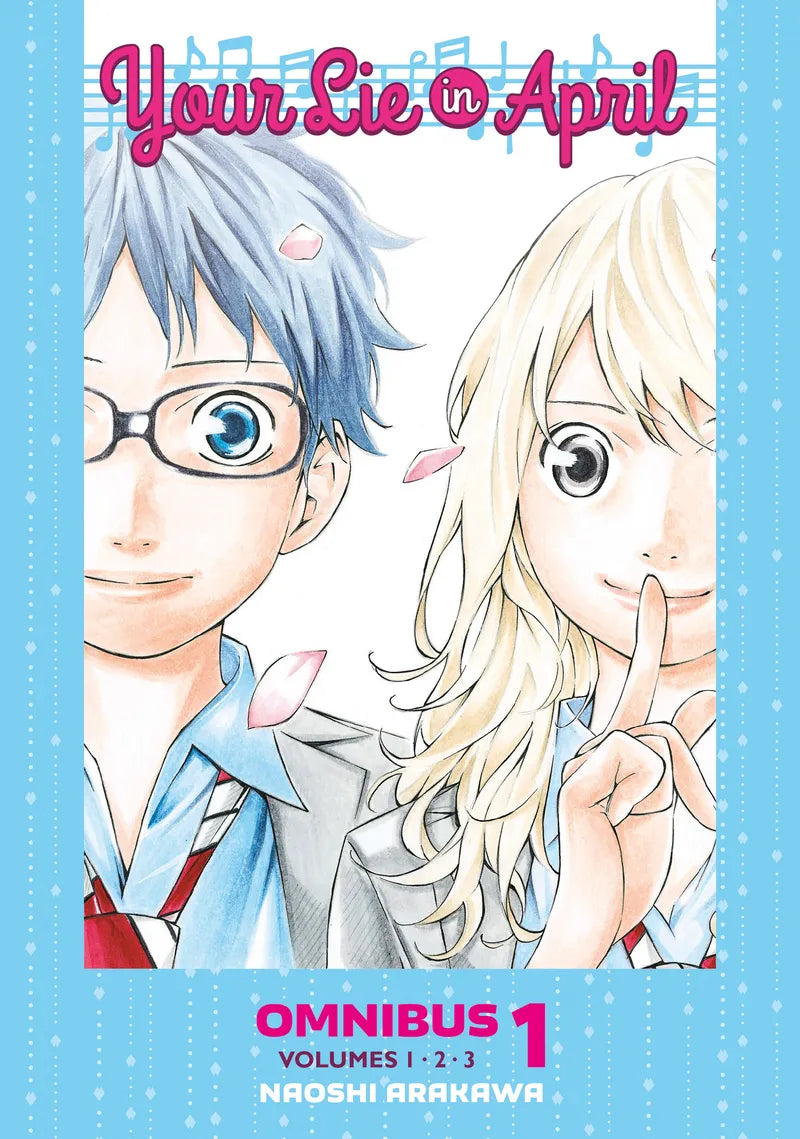 Your Lie in April Omnibus 1 (Vol. 1-3) — manga cover