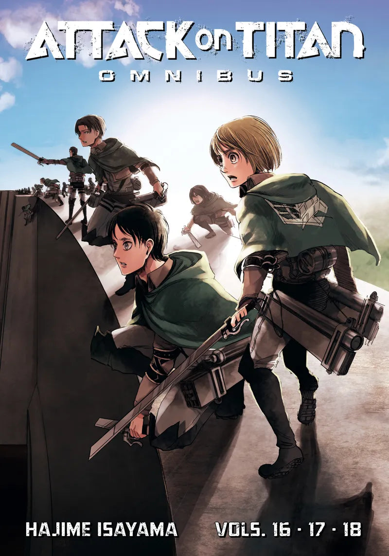 Attack on Titan Omnibus 6 (Vol. 16-18) — manga cover