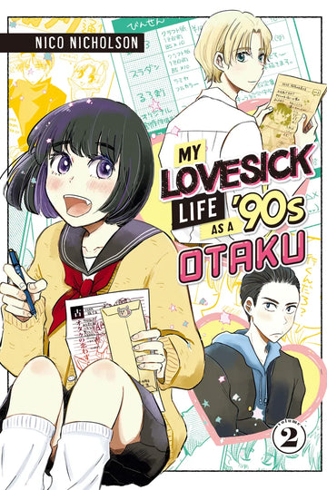 My Lovesick Life as a '90s Otaku 2 — manga cover
