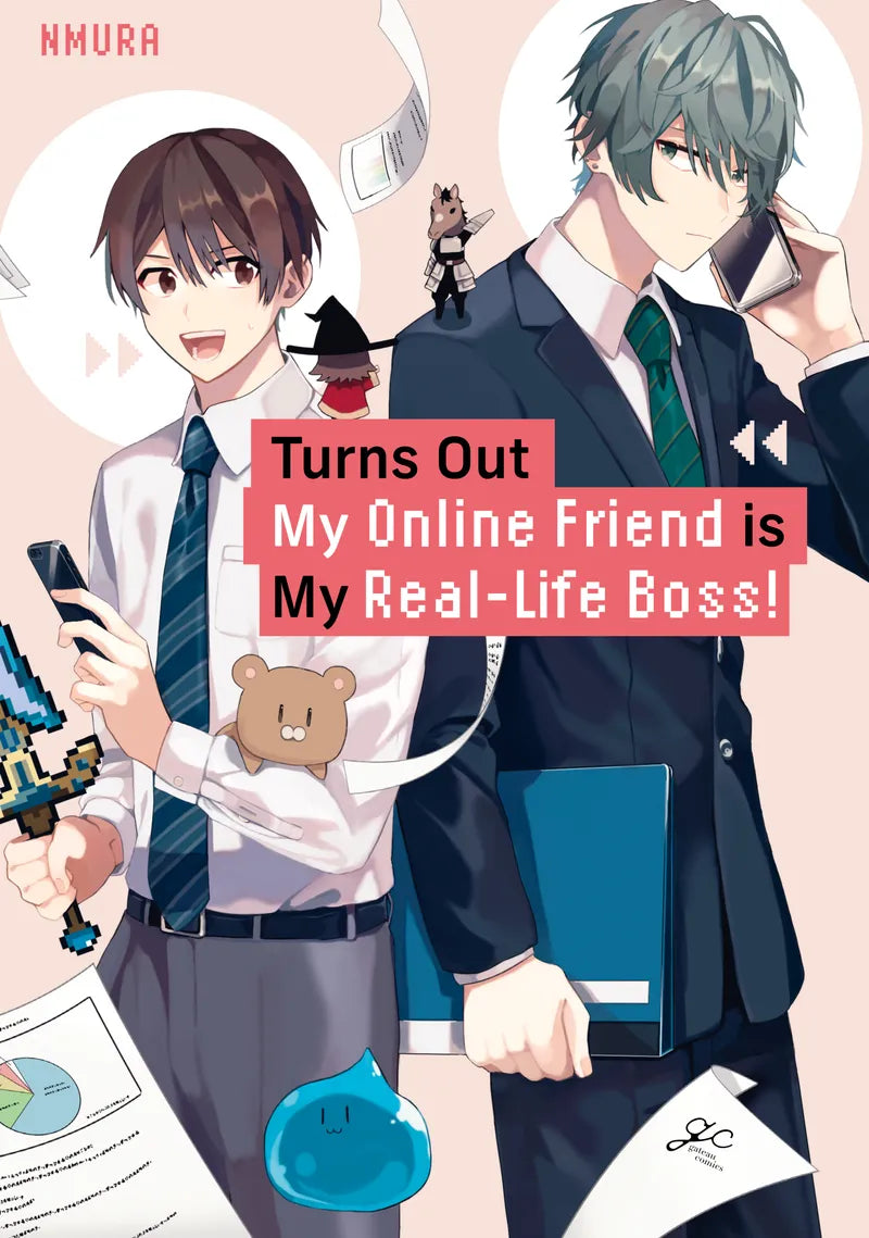 Turns Out My Online Friend is My Real-Life Boss! 1 — manga cover