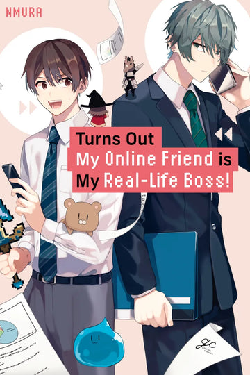 Turns Out My Online Friend is My Real-Life Boss! 1 — manga cover