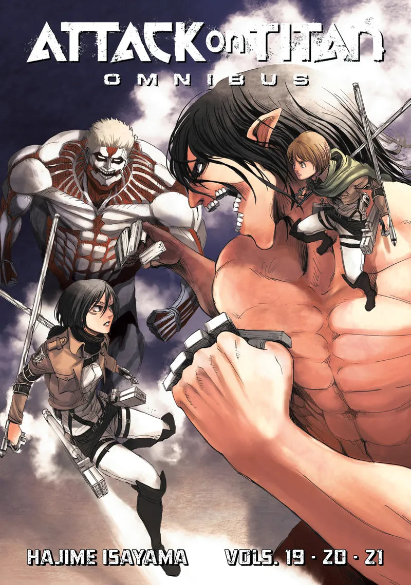 Attack on Titan Omnibus 7 (Vol. 19-21) — manga cover