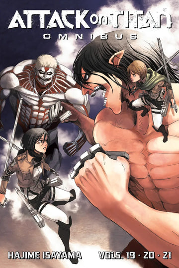 Attack on Titan Omnibus 7 (Vol. 19-21) — manga cover