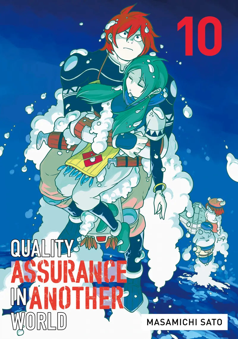 Quality Assurance in Another World 10 — manga cover
