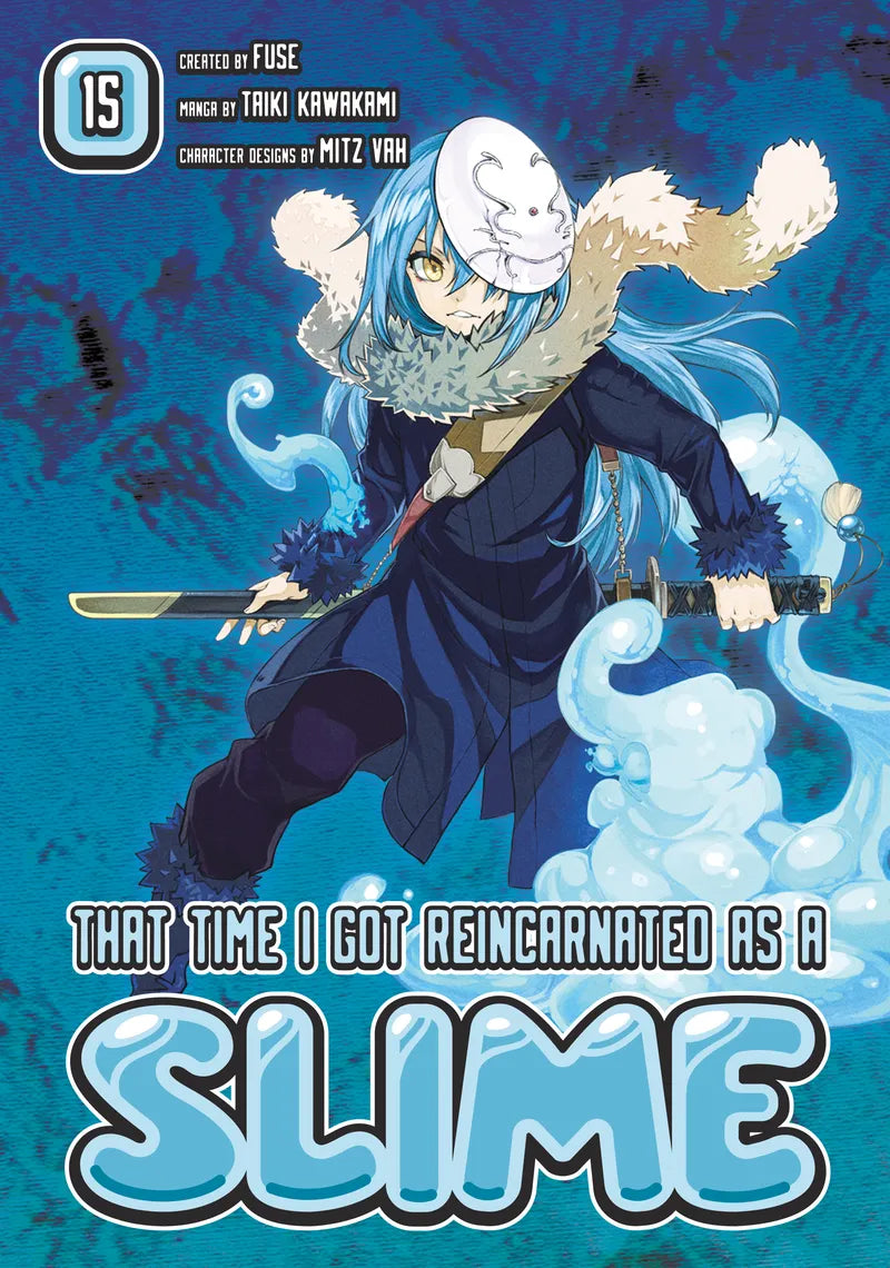 That Time I Got Reincarnated as a Slime 15 — manga cover