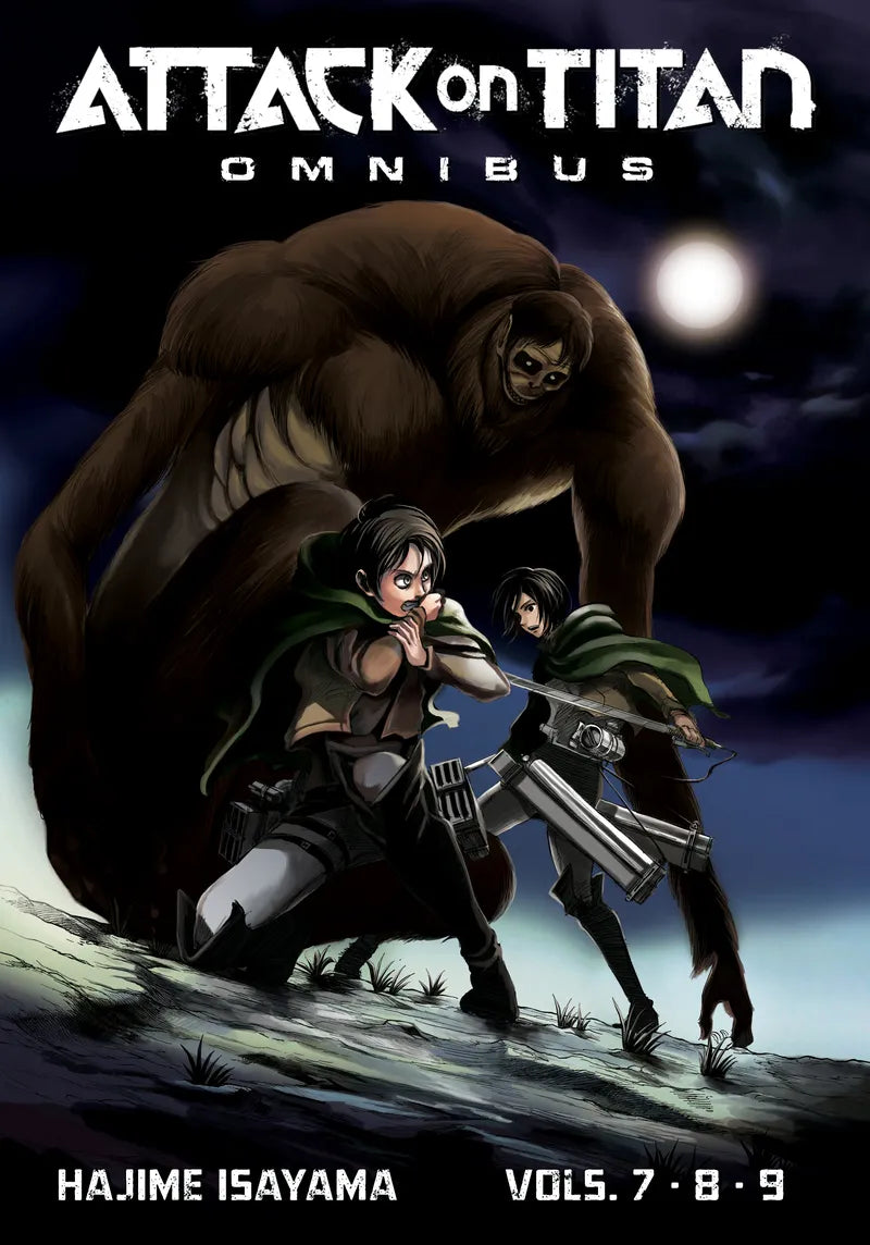 Attack on Titan Omnibus 3 (Vol. 7-9) — manga cover