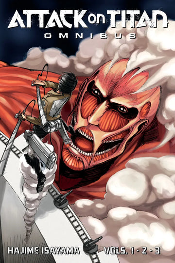 Attack on Titan Omnibus 1 (Vol. 1-3) — manga cover