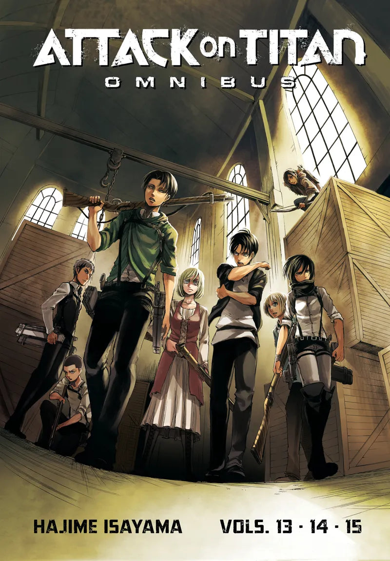 Attack on Titan Omnibus 5 (Vol. 13-15) — manga cover