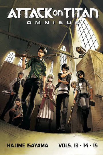 Attack on Titan Omnibus 5 (Vol. 13-15) — manga cover