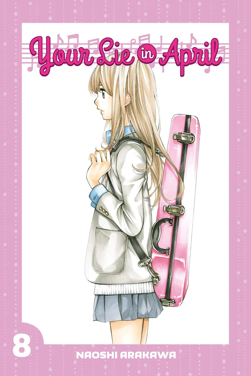 Your Lie In April 8 — manga cover