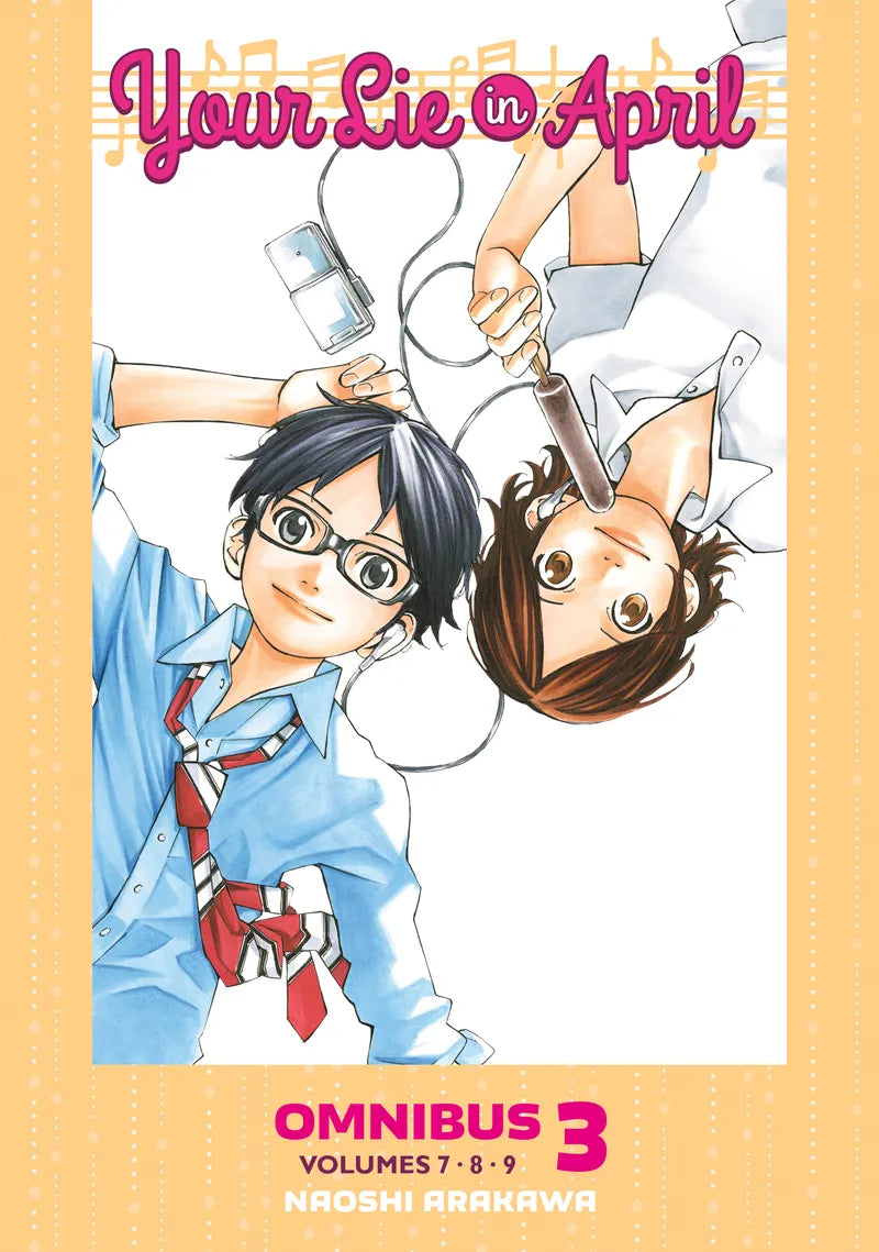 Your Lie in April Omnibus 3 (Vol. 7-9) — manga cover