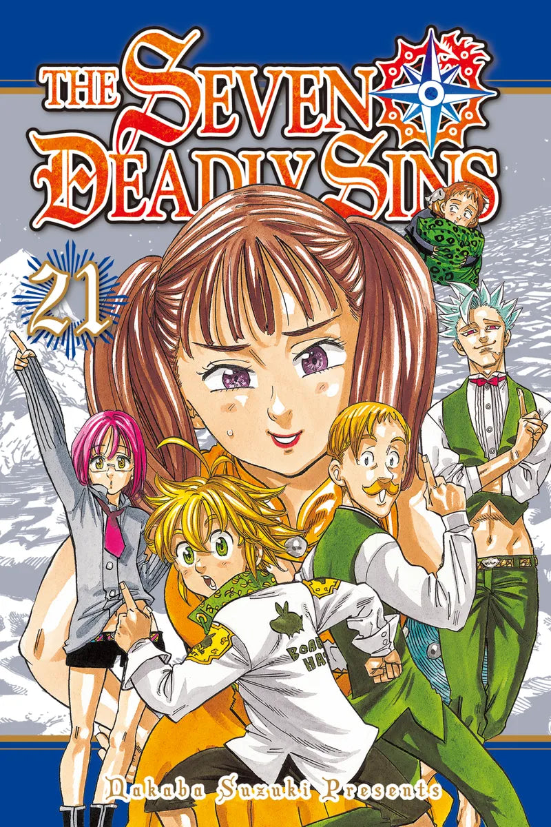 The Seven Deadly Sins 21 — manga cover