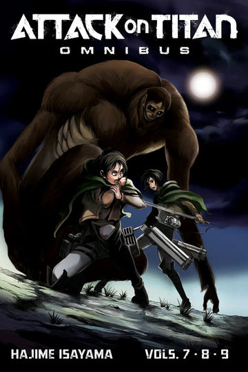 Attack on Titan Omnibus 3 (Vol. 7-9) — manga cover