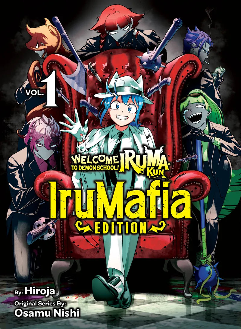 Welcome to Demon School! Iruma-kun: IruMafia Edition 1 — manga cover