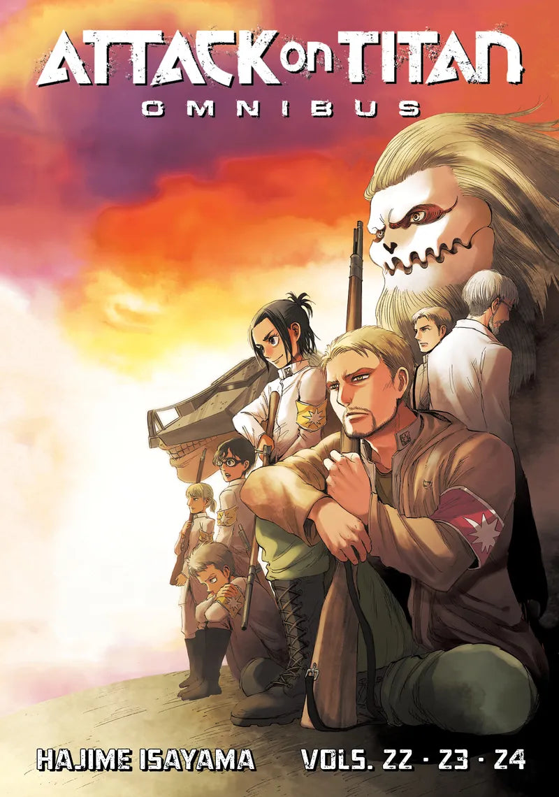 Attack on Titan Omnibus 8 (Vol. 22-24) — manga cover