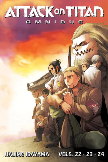 Attack on Titan Omnibus 8 (Vol. 22-24) — manga cover