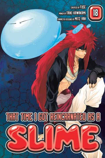 That Time I Got Reincarnated as a Slime 18 — manga cover