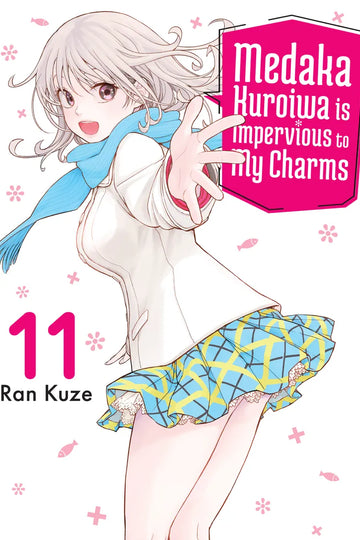 Medaka Kuroiwa Is Impervious to My Charms 11 — manga cover