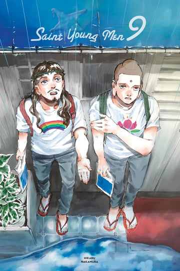 Saint Young Men Omnibus 9 (Vol. 17-18) — manga cover
