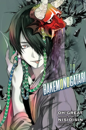 BAKEMONOGATARI (manga), volume 10 — manga cover