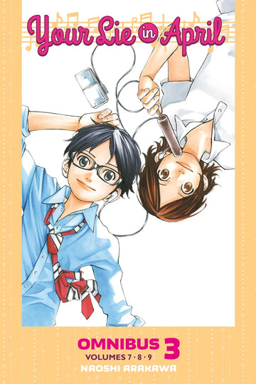 Your Lie in April Omnibus 3 (Vol. 7-9) — manga cover
