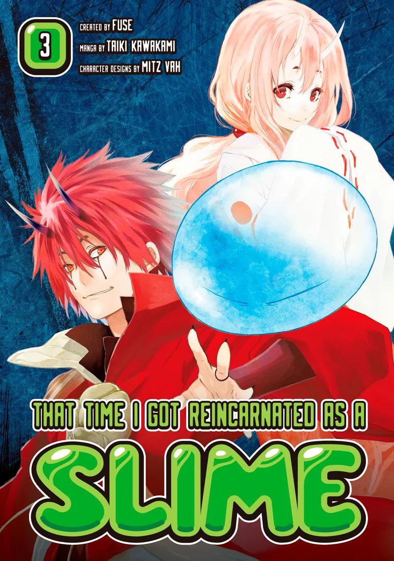 That Time I Got Reincarnated as a Slime 3 — manga cover