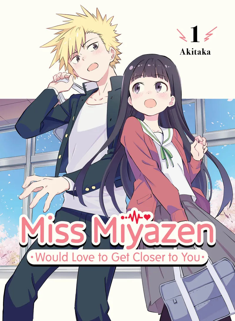 Miss Miyazen Would Love to Get Closer to You 1 — manga cover
