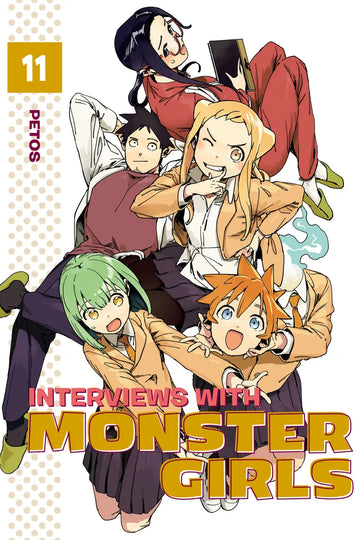 Interviews with Monster Girls 11 — manga cover