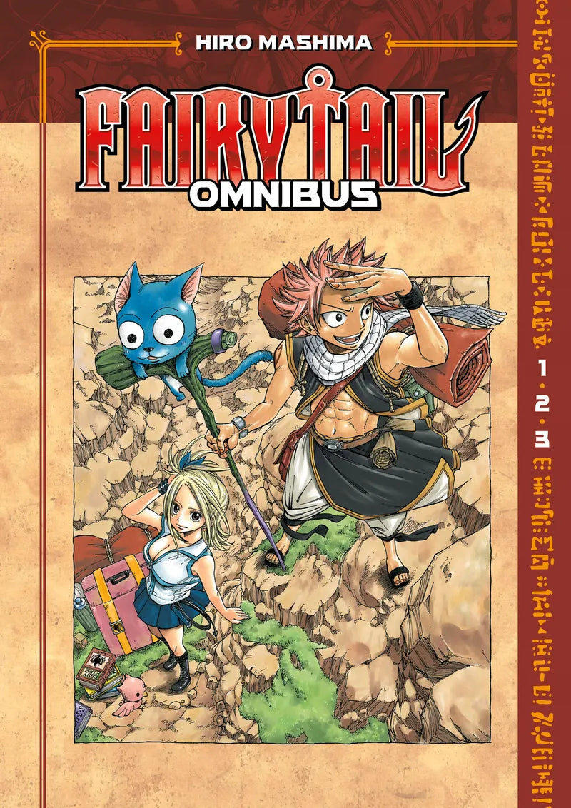 Fairy Tail Omnibus 1 (Vol. 1-3) — manga cover